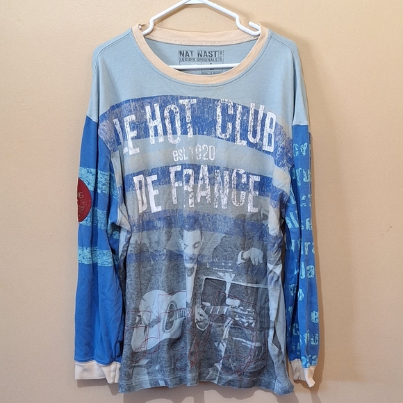 Nat Nast Long Sleeve Cotton Shirt - Picture 1 of 6